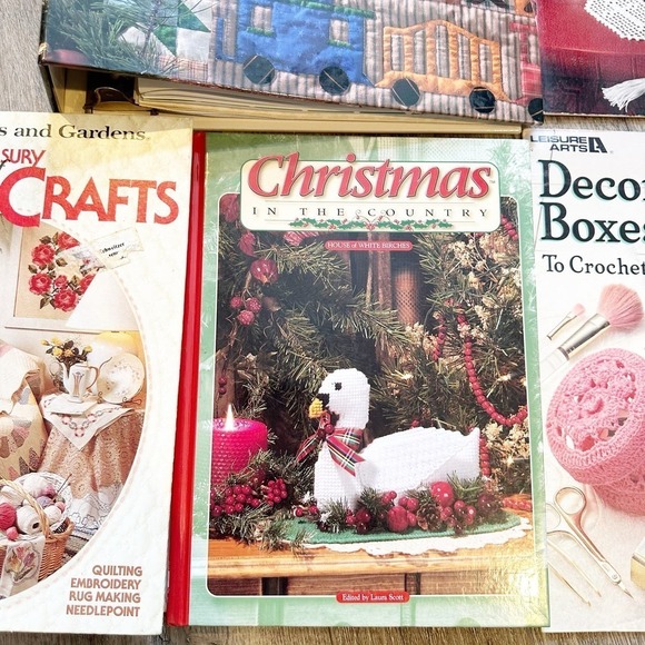 Quilt Needle Crafts Crochet Christmas Home Books DIY Guides Quilting - Picture 4 of 9